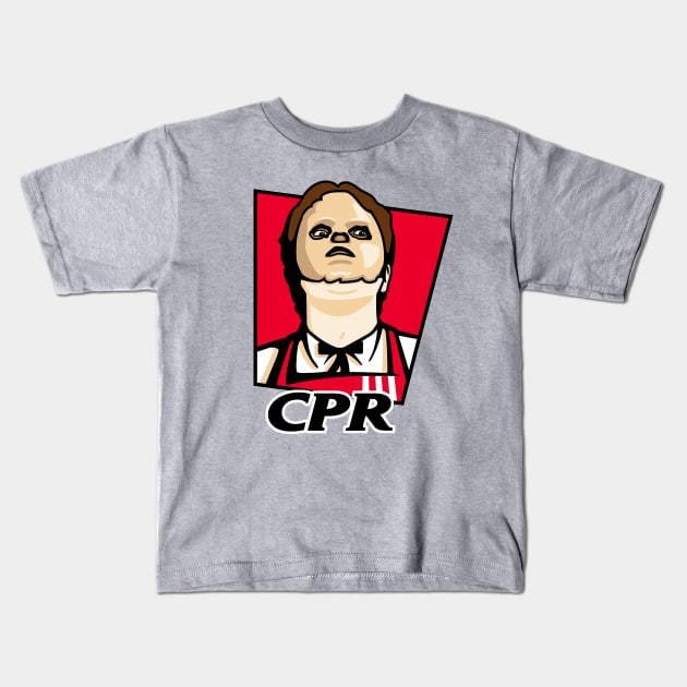 CPR! Kids T-Shirt by Raffiti